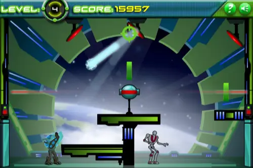 Platforming and combat in Ben 10: Vilgax Takedown