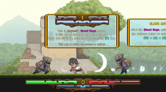 Forbidden Arms: SFW duel scene