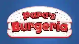 Papa's Burgeria restaurant counter